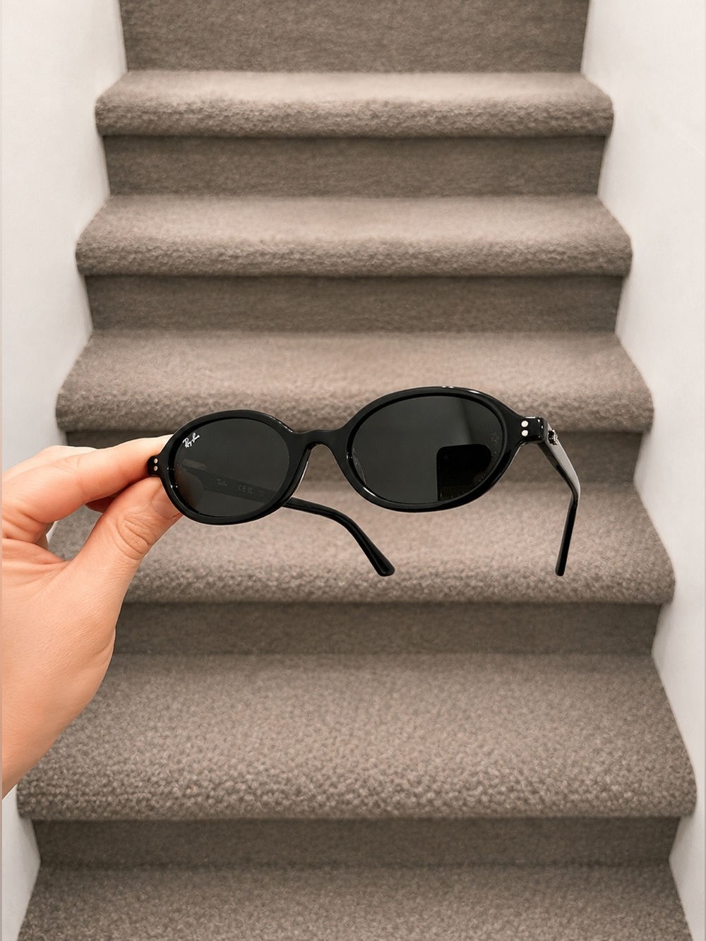 NEW Ray-Ban Khal Oval Sunglasses RB4472 Black 51mm